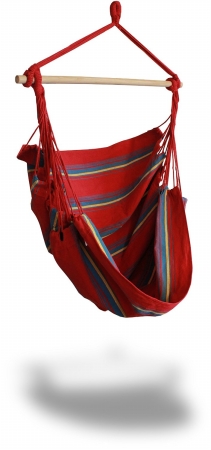 10044-KP Hammaka Woven Hammock Chair - Red