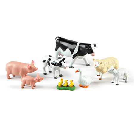 Picture of Learning Resources LER0835 Jumbo Farm Animals Mommas And Babies