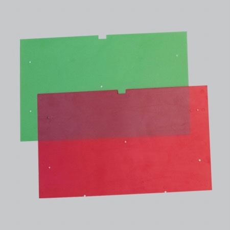 Red Chevron Replacement - Edge-Lit Series - Important Safety Indicator