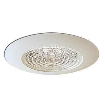 Nora Lighting NP-323 Fresnel Lens With White Plastic Trim and Bracket