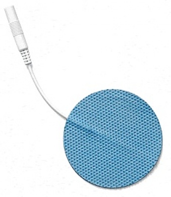 Picture of Pain Management Technology PMT- SP2000 Soft-Touch Carbon Electrodes Cloth Back - Tyco Gel- 2.0 in. Round