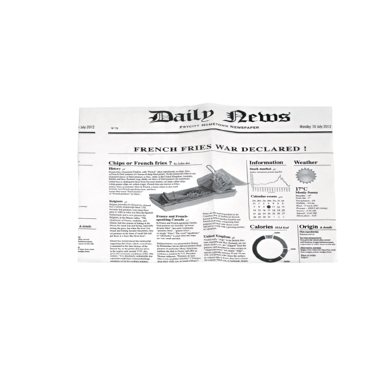 Newspaper Print Paper- White