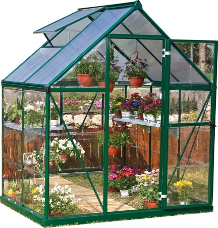 Picture of Palram - Canopia HG5504G Hybrid Greenhouse - 6 x 4 ft. - Green