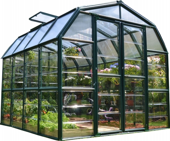 Picture of Palram - Canopia HG7208C Grand Gardener 2 Greenhouse - 8 x 8 ft. - Clear