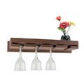 SeaTeak 62426 Wineglass Rack With shelf SeaTeak 62426 Wineglass Rack With shelf