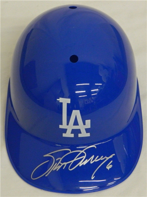 Picture of Schwartz Sports Memorabilia GARBTH100 Steve Garvey Signed Los Angeles Dodgers Replica Batting Helmet