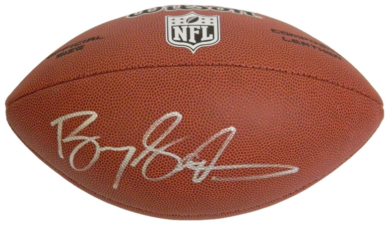 Picture of Schwartz Sports Memorabilia SANFTB304 Barry Sanders Signed Wilson NFL Limited Football