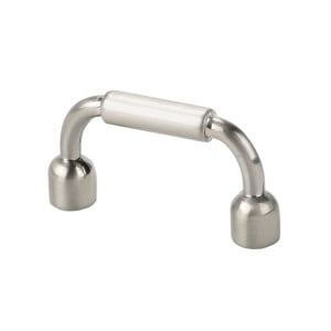s  32 mm. Small Finger Pull - Satin Nickel
