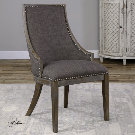 Picture of 212 Main 23305 Aidrian Charcoal Gray Accent Chair