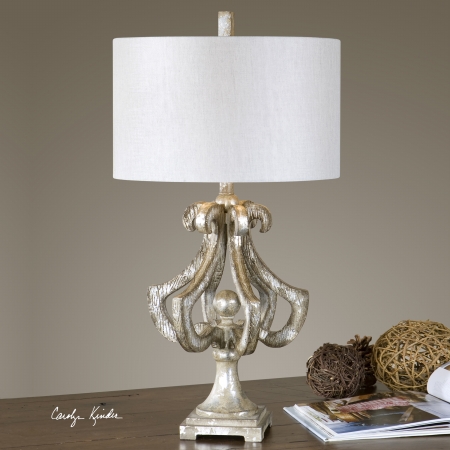 Picture of 212 Main 27103-1 Vinadio Distressed Silver Table Lamp