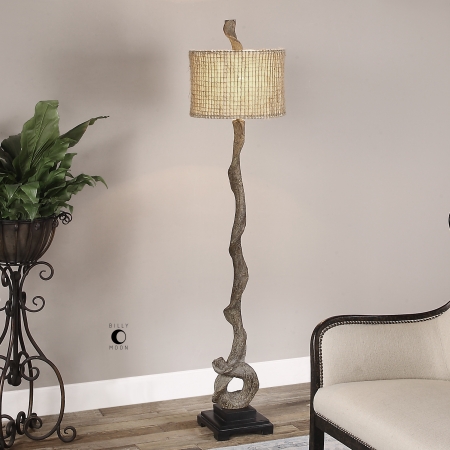 Picture of 212 Main 28970 Weathered Driftwood One-Light Floor Lamp
