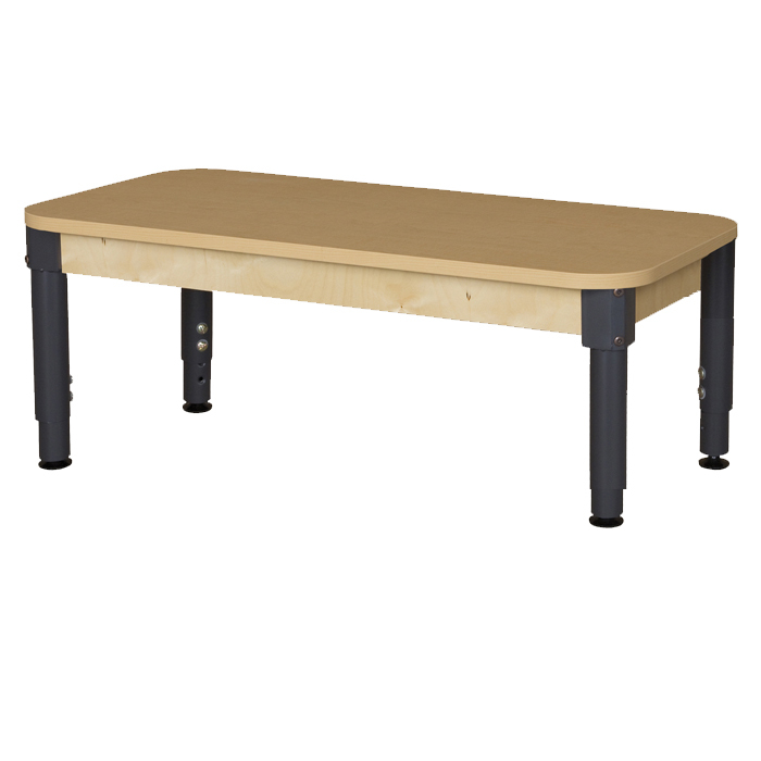 Picture of Wood Designs HPL2436A1217 12-17 in. Rectangle High Pressure Laminate Table With Adjustable Legs
