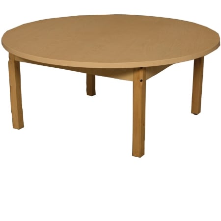 Picture of Wood Designs HPL48RND14 14 in. Round High Pressure Laminate Table With Hardwood Legs