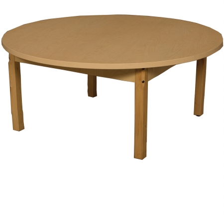Picture of Wood Designs HPL48RND16 16 in. Round High Pressure Laminate Table With Hardwood Legs