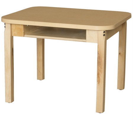 Picture of Wood Designs HPL1830DSKC26 18 x 30 in. Synergy High Pressure Laminate Desk With Hardwood Legs