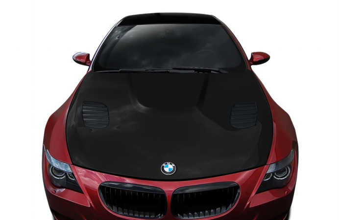 2004-2010 BMW 6 Series M6 E63 E64 AF-1 Hood - CFP