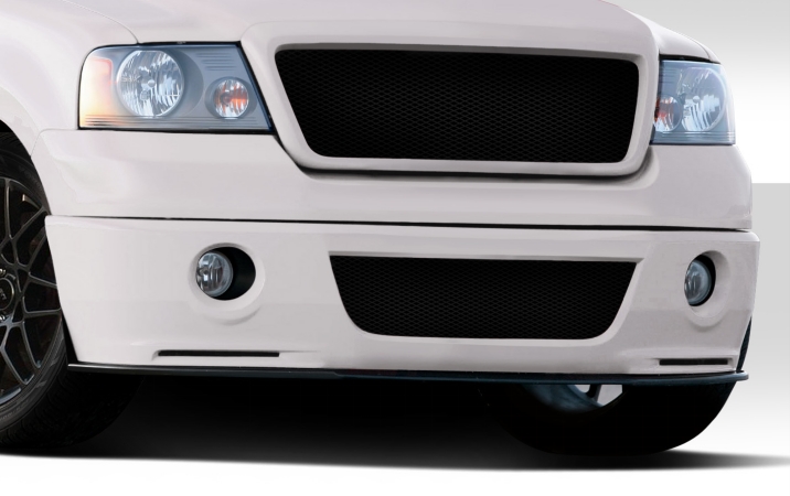 s 2004-2008 Ford F-150 Duraflex Super Snake Look Front Lip Under Air Dam Spoiler