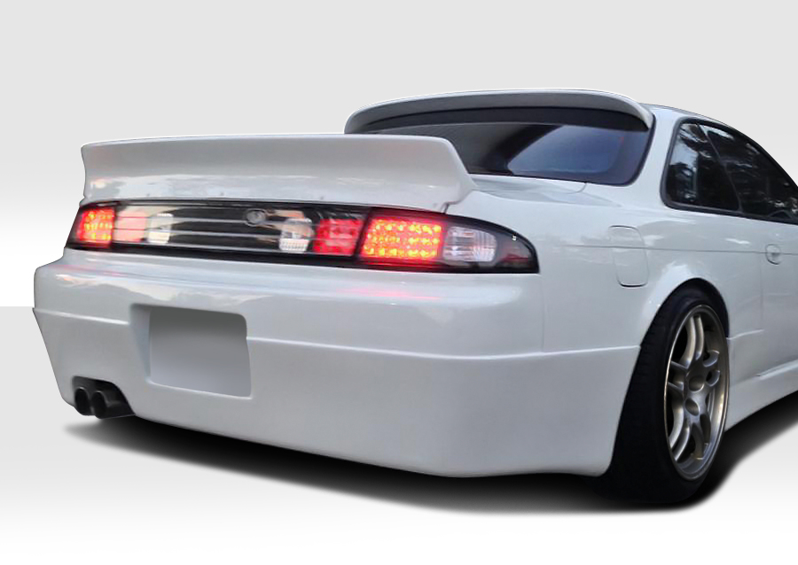 Picture of Extreme Dimensions 112369 1995-1998 Nissan 240SX 2DR S14 Duraflex RBS Wing Trunk Lid Spoiler