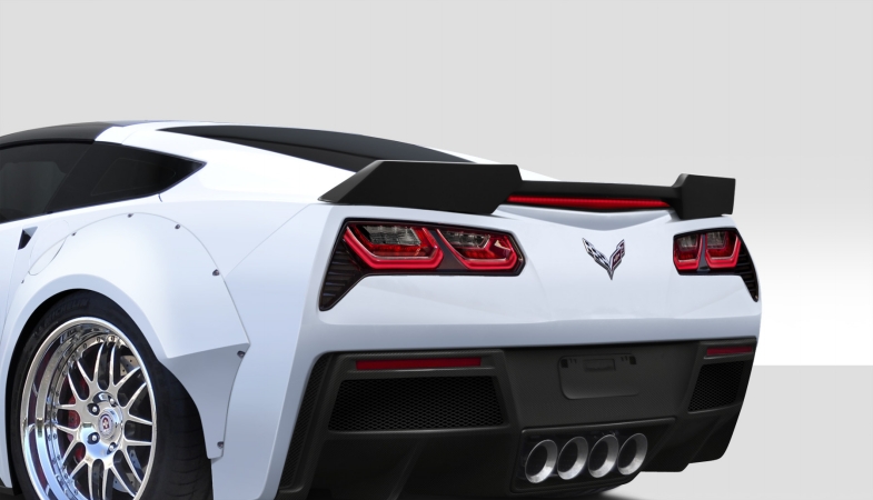 Picture of Extreme Dimensions 112428 2014-2015 Chevrolet Corvette C7 Duraflex Gran Veloce Wing