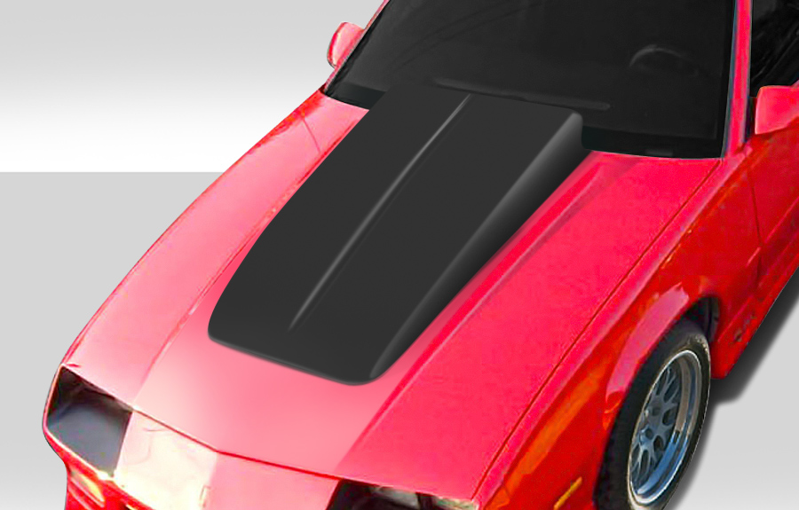 Universal Duraflex Z28 Look Hood Cowl Scoop Vent