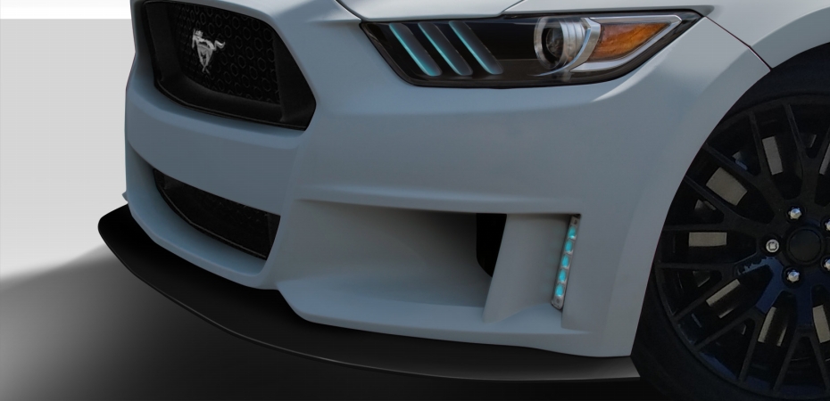 2015-2016 Ford Mustang Duraflex Grid Front Lip