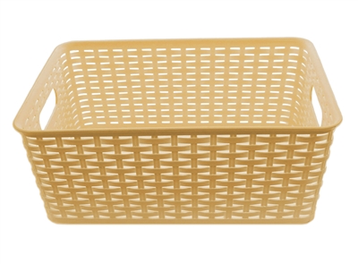 Picture of Ybm Home ba426 Plastic Rattan Storage Basket- Large