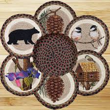 Picture of Andreas TRT-44 10 in. Bear Claws Round Trivet- Pack of 3
