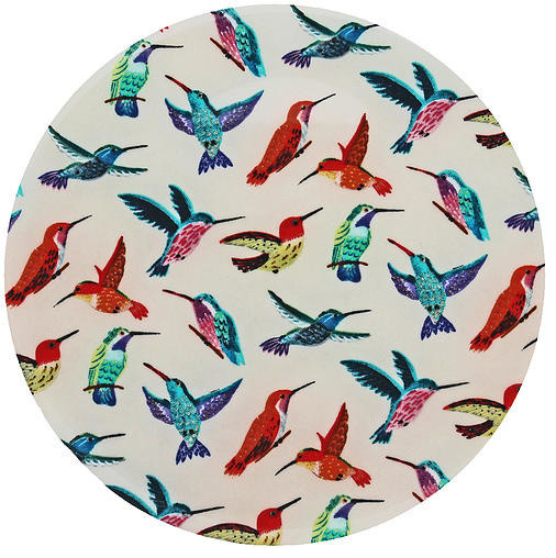 Picture of Andreas TRT-CHB 10 in. Custom Hummingbird Round Trivet- Pack of 3