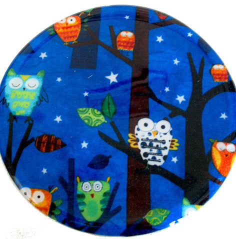 Picture of Andreas TRT-CO 10 in. Custom Owl Round Trivet- Pack of 3