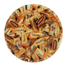 Picture of Andreas TRT-270 10 in. Corks Round Trivet- Pack of 3