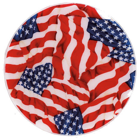 Picture of Andreas TRT-2 10 in. Flag Round Trivet- Pack of 3