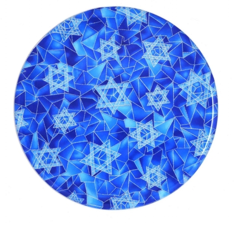 Picture of Andreas TR-244 Jewish Start Blue Trivet&#44; Pack of 3