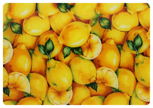 Picture of Andreas TRS-922 Lemon Square Trivet- Pack of 3