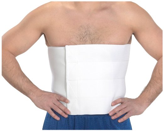 Picture of Bilt-Rite Mastex Health 10-14320-2 12 in. Universal Abdominal Binder- White