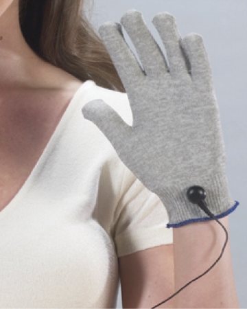 Picture of Bilt-Rite Mastex Health 10-65010 Conductive Glove- Silver