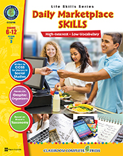 Picture of Classroom Complete Press CC5790 Daily Marketplace Skills - Sarah Joubert