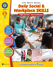 Picture of Classroom Complete Press CC5791 Daily Social & Workplace Skills - Sarah Joubert