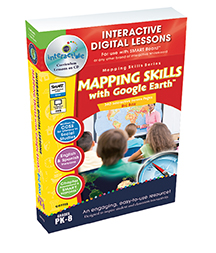 Picture of Classroom Complete Press CC7773 Mapping Skills With Google Earth Big Box - Paul Bramley