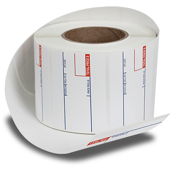 Picture of Detecto  6600-3001 DL Series  Labesl- 58 x 40 mm- 700 per Roll