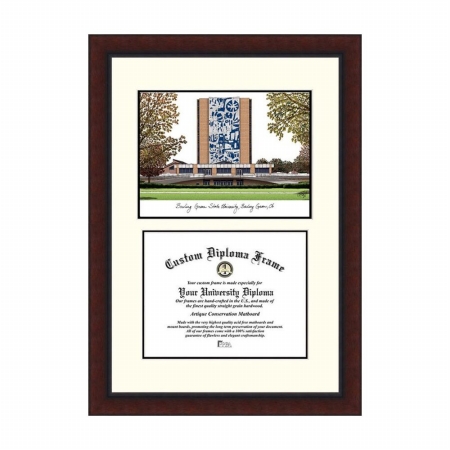 Campusimages OH986LV Bowling Green State University Legacy Scholar Diploma Frame