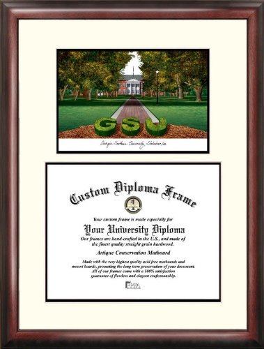 Campusimages GA975LV Georgia Southern Legacy Scholar Diploma Frame
