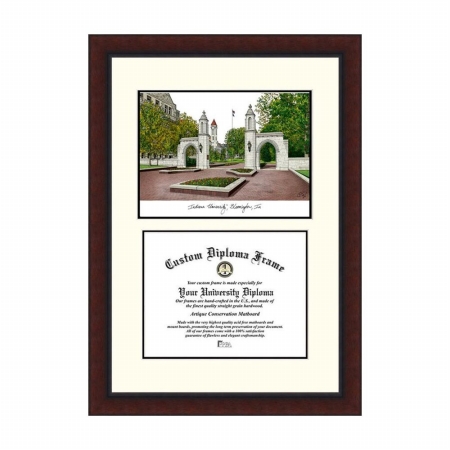 Campusimages Indiana University Bloomington Legacy Scholar Diploma Frame - Black 8 lbs