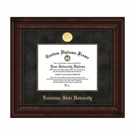 Campusimages LA999EXM Louisiana State University Executive Diploma Frame