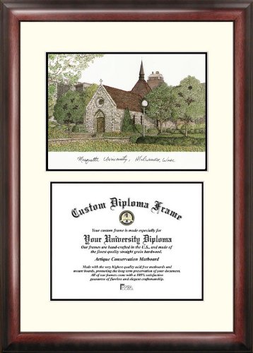 Campusimages  Marquette University Legacy Scholar Diploma Frame