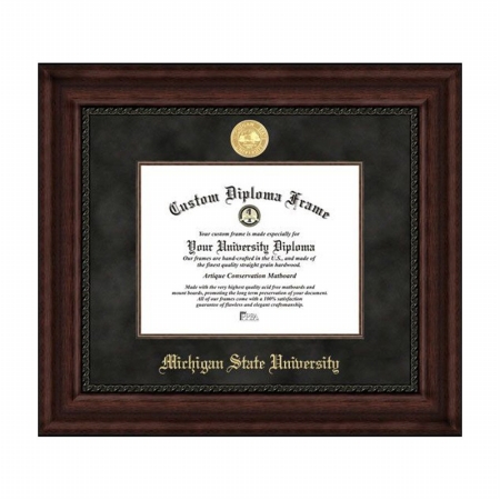 Campusimages MI987EXM Michigan State Executive Diploma Frame