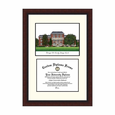 Campusimages MS997LV Mississippi State Legacy Scholar Diploma Frame