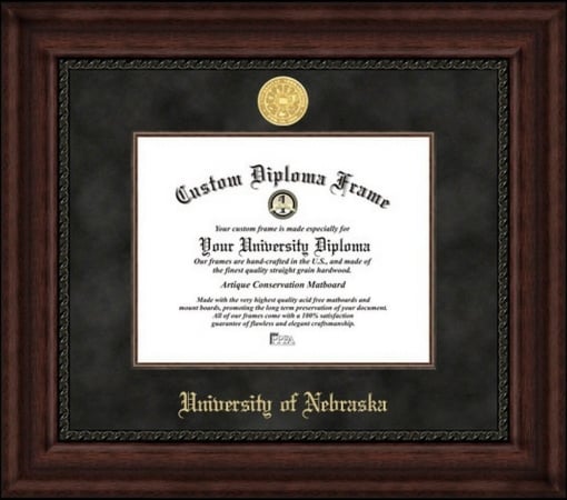 Campusimages NE999EXM University of Nebraska Executive Diploma Frame