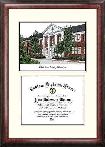 Campusimages LA997LV Nicholls State Legacy Scholar Diploma Frame
