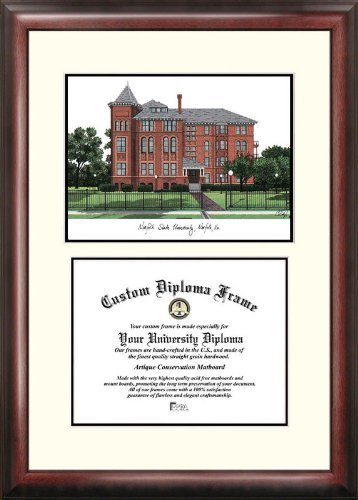 Campusimages VA992LV Norfolk State Legacy Scholar Diploma Frame