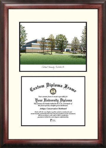 Campusimages MI984LV Oakland University Legacy Scholar Diploma Frame